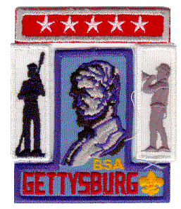 Old BSA Gettysburg Patches