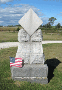 Sickles' Wounding Monument