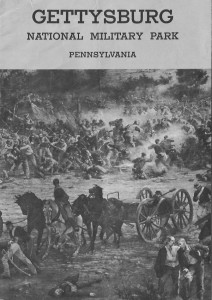 Cover of the 1961 Gettysburg NMP Brochure.