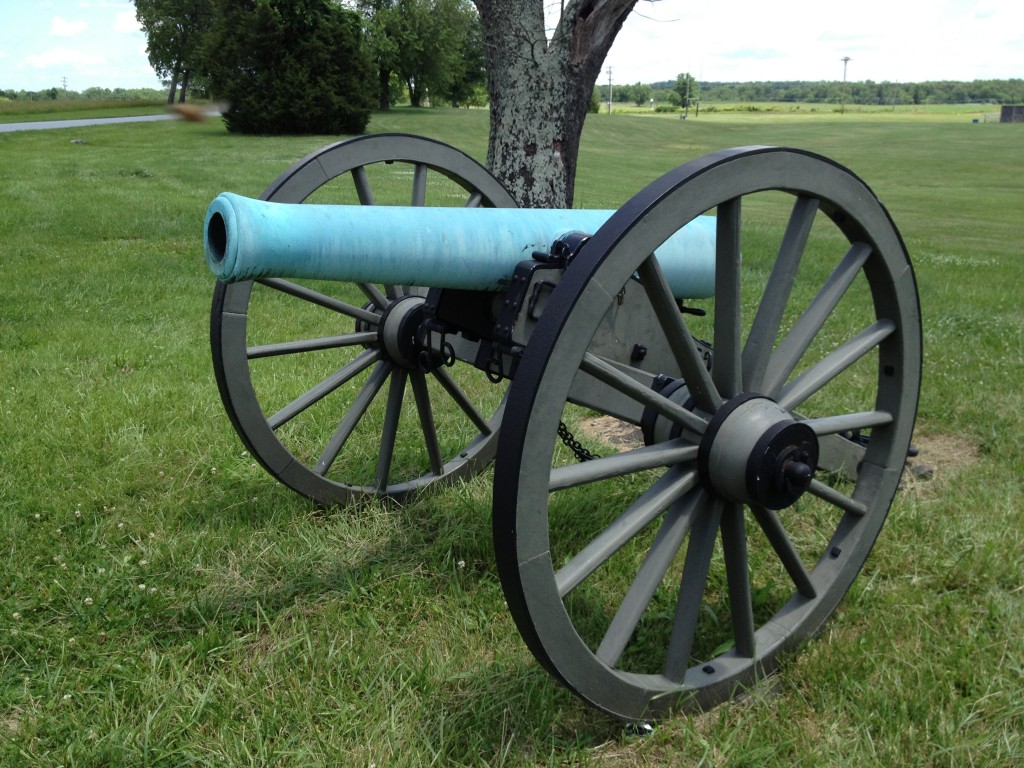 Front View of the Model 1857 12-pounder.