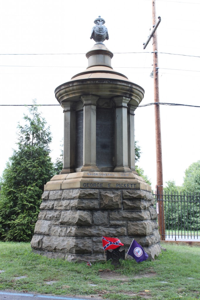 George E. Pickett's Monument at Hollywood Cemetery.